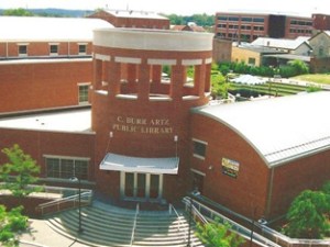 C. Burr Artz Library in downtown Frederick