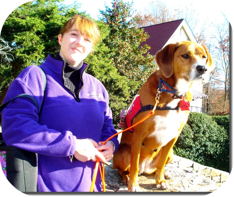 Denise and Chloe at Covenant College