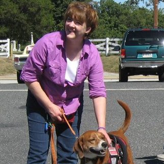 In public, I talk to Chloe constantly. May 4th I learned what this is called...