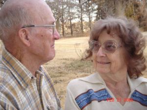 My grandparents... together again.
