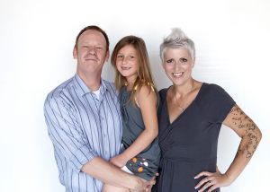 Heather Von St. James and family