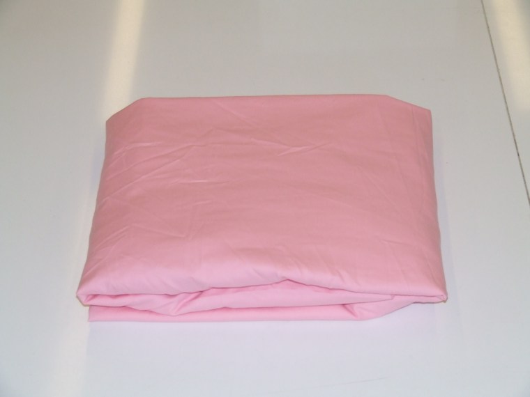 Evidently a newly laundered fitted sheet can look like this after folding...