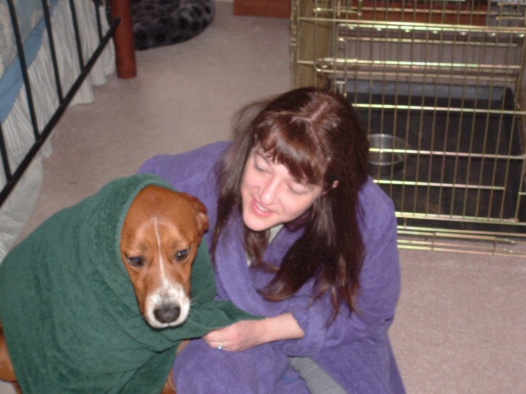 Chloe jumped into my bubble bath with me when my phone rang. Her hearing alert was so ingrained, she was oblivious to the water and naked partner.